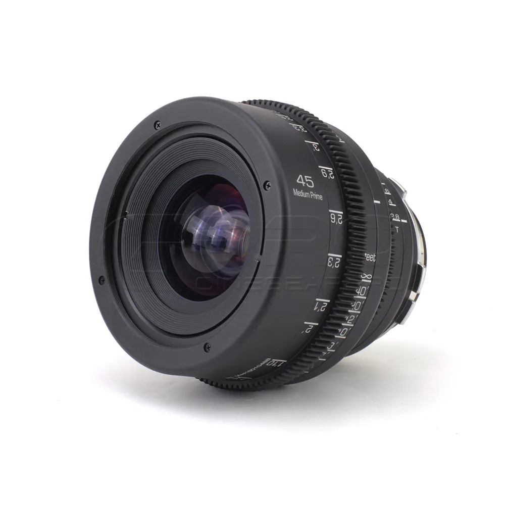 G.L OPTICS Medium Prime 45mm T2.8 Mamiya 645N Rehoused Lens
