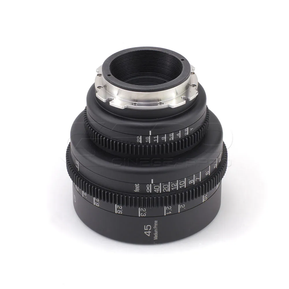 G.L OPTICS Medium Prime 45mm T2.8 Mamiya 645N Rehoused Lens