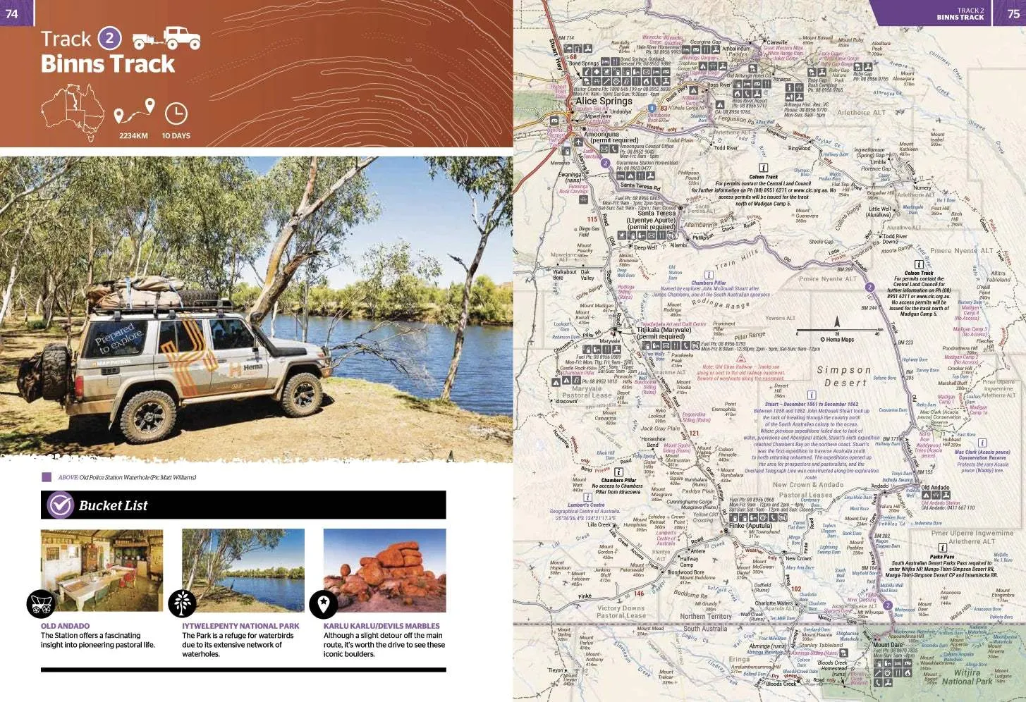 Great Desert Tracks Atlas & Giude (6th Edition) by Hema Maps