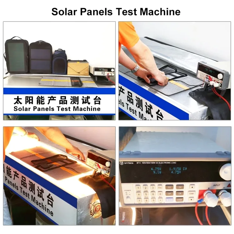 HAWEEL 21W Foldable Solar Panel Charger with 5V 3A Max Dual USB Ports