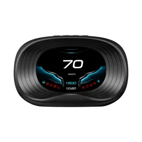 HD Car Hud Head Up Display Obd System Speedometer Speed Alarm