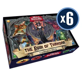 Hero Realms: The Ruin of Thandar Campaign Deck Display of 6