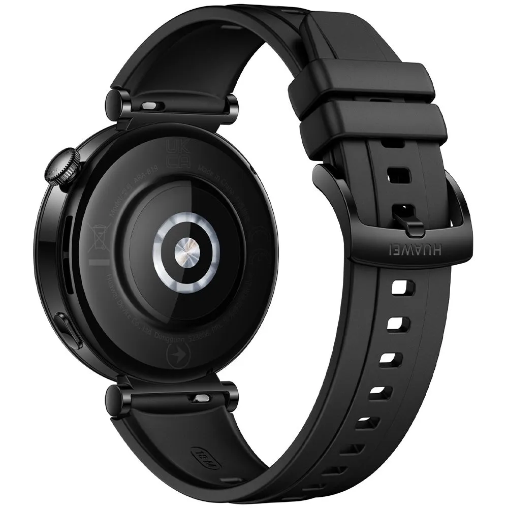 Huawei Watch GT 4 ARA-B19 (41mm - GPS) Black Stainless Steel Case With Black Fluoroelastomer Strap