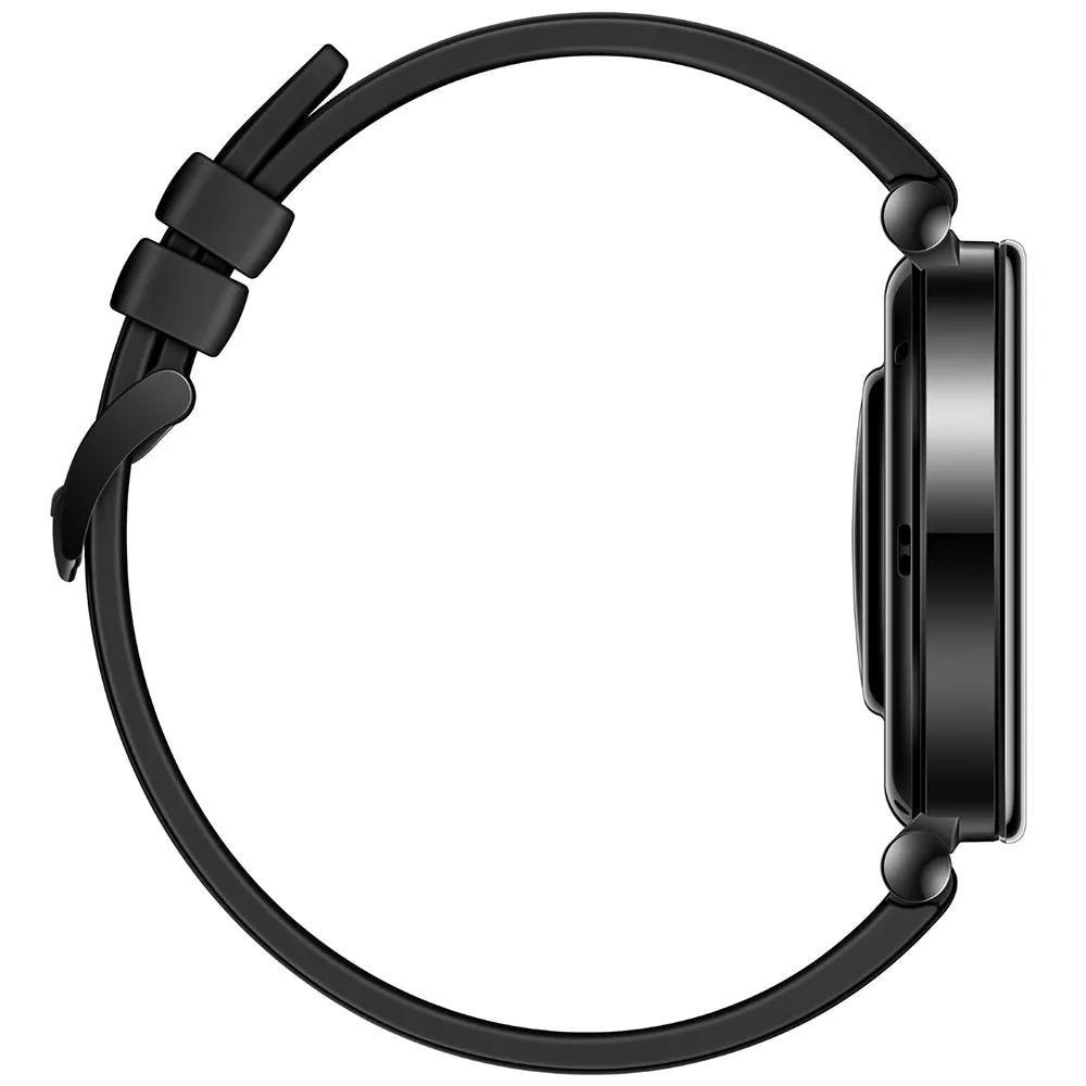 Huawei Watch GT 4 ARA-B19 (41mm - GPS) Black Stainless Steel Case With Black Fluoroelastomer Strap