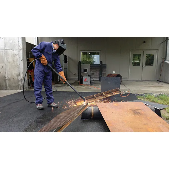 Hypertherm Duramax Hyamp 4' Long Hand Torch 90deg Head 50' - 059582