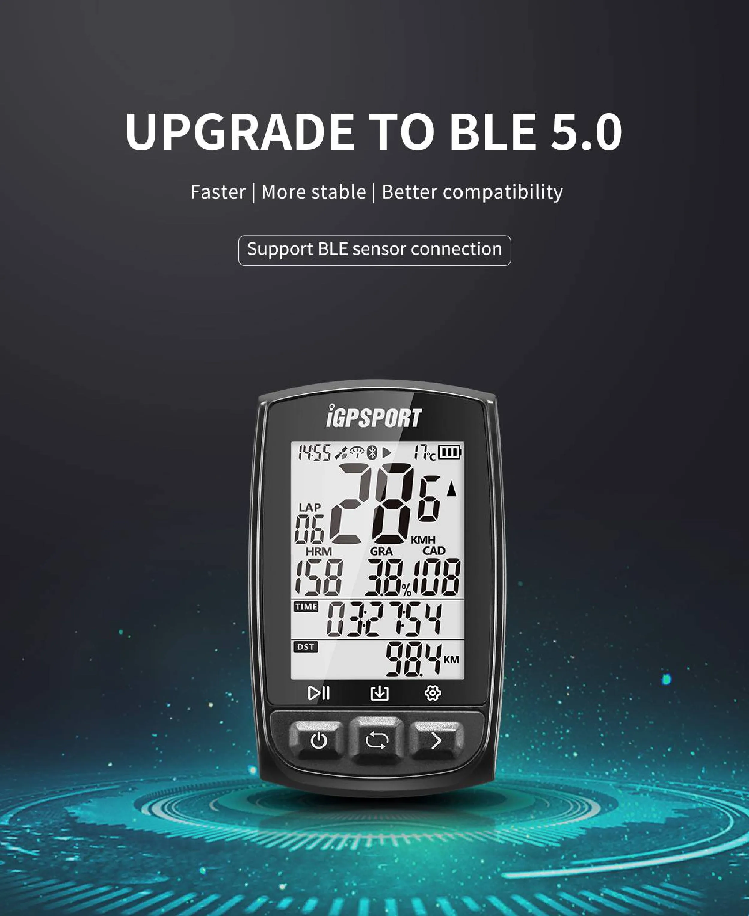 iGPSPORT iGS50S GPS Cycling Computer (IGS50S)