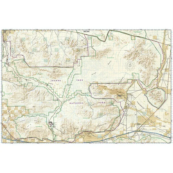 Joshua Tree National Park Map