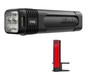 Knog Blinder 600   Plus Bike Light Set
