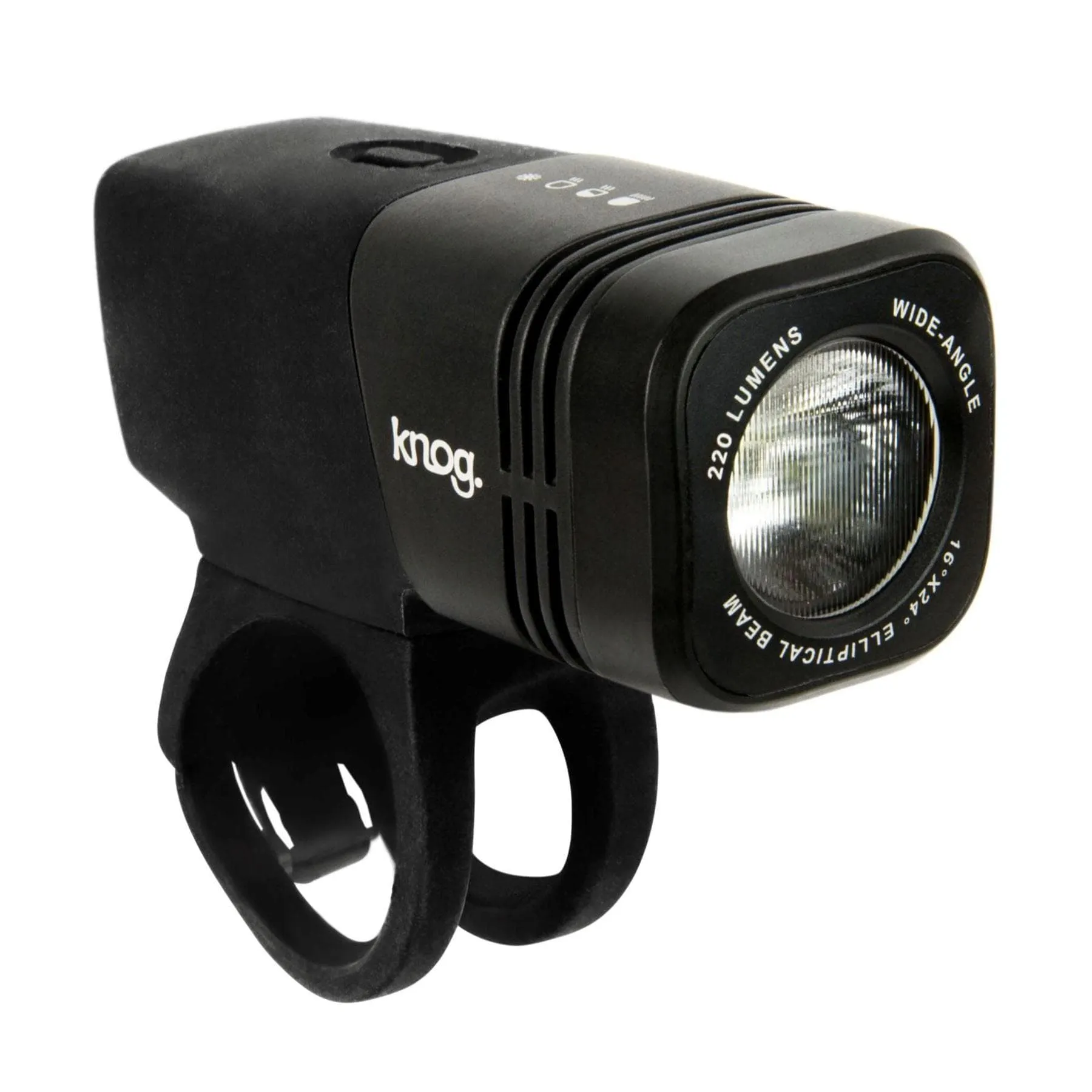 Knog Blinder Arc 220 Front Light - Mountain or Road Bike - Black