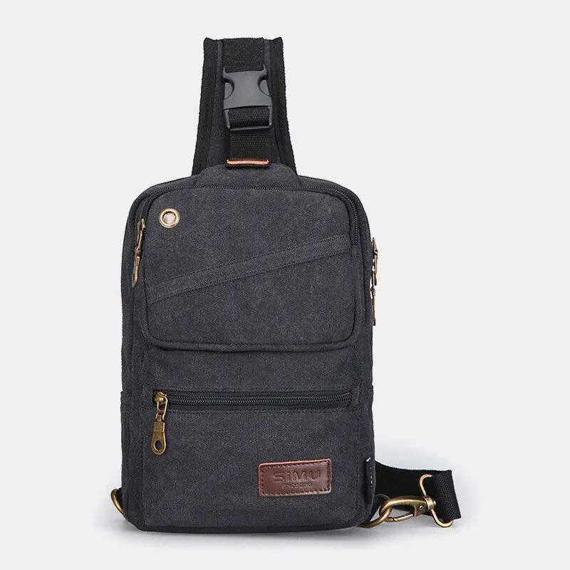 Large Capacity Multi-Purpose Casual Crossbody Bag Chest Bag