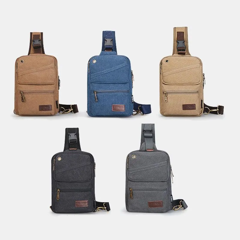 Large Capacity Multi-Purpose Casual Crossbody Bag Chest Bag