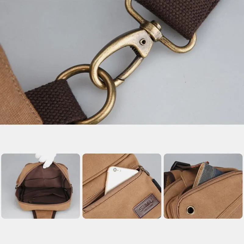 Large Capacity Multi-Purpose Casual Crossbody Bag Chest Bag