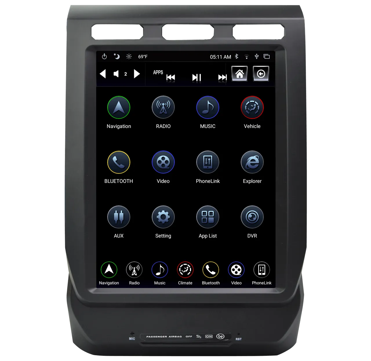 LinksWell TS-FDED12-1AK-5S GEN5 T-Style Radio/Tablet