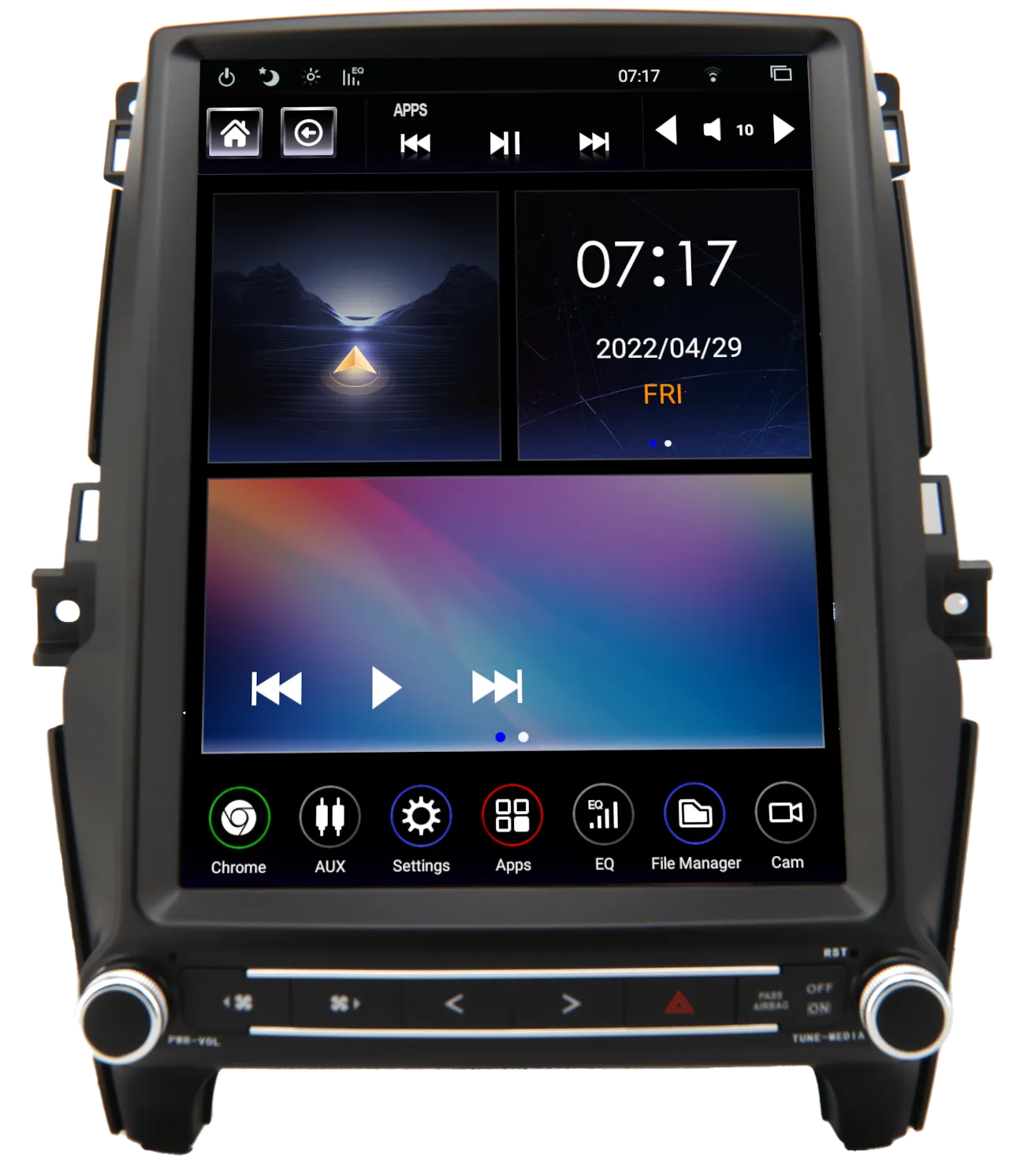 LinksWell TS-FDRG12-1RR-5B - 2018-UP FORD RANGER GENERATION 5 T-STYLE RADIO