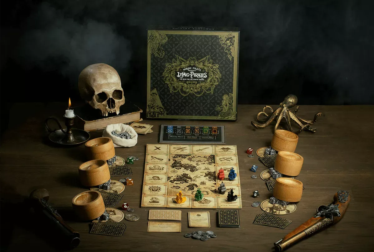 Lying Pirates: Race for the Pirate Throne - Deluxe Edition