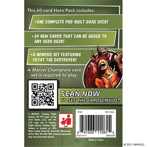 Marvel Champions: Drax Character Pack