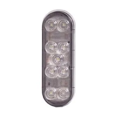 Maxxima Oval Back Up Light 9 LEDS Lightning