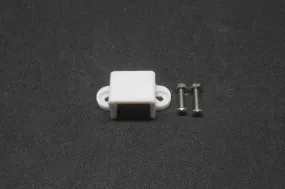 Micro Metal Gearmotor Bracket Pair - White