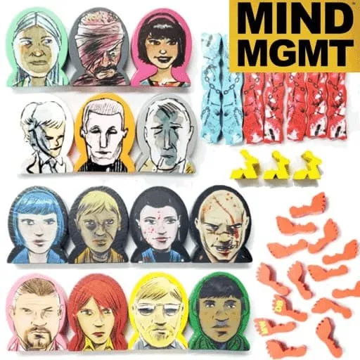 Mind MGMT: The Psychic Espionage “Game.” (DELUXE)    Secret Missions