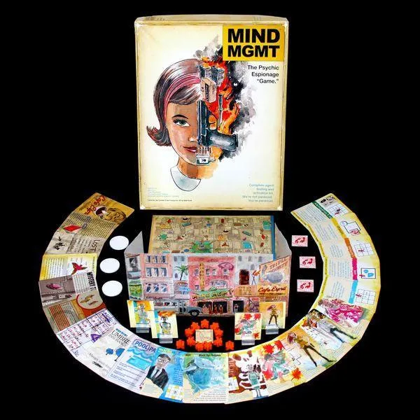 Mind MGMT: The Psychic Espionage “Game.”