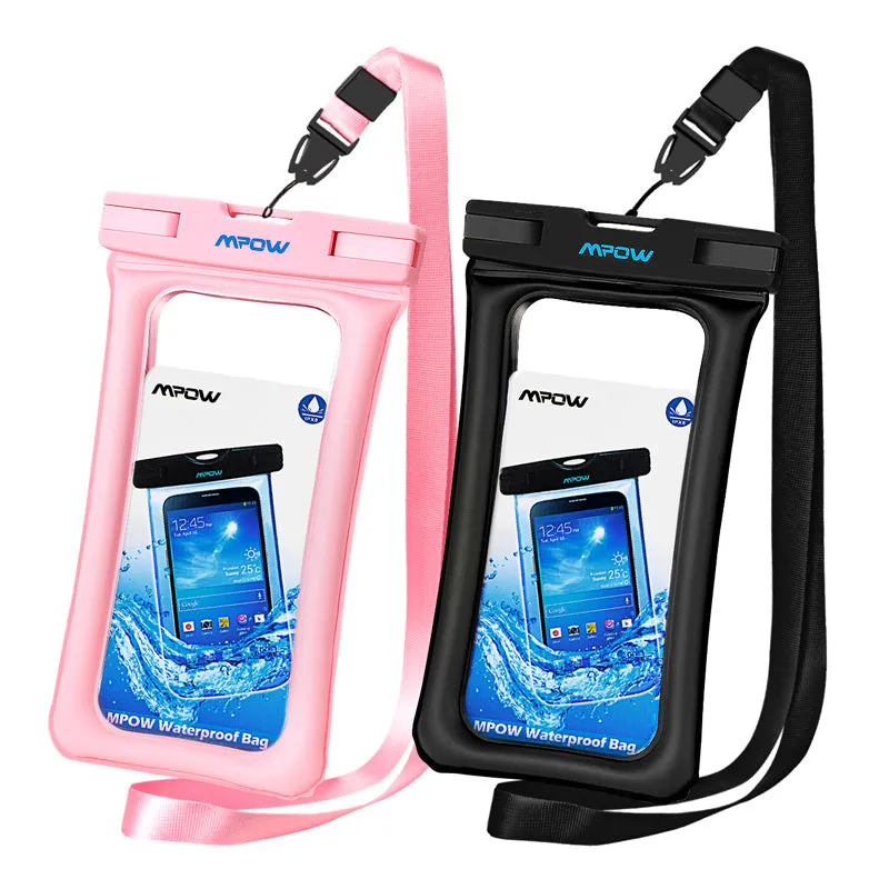 Mpow IPX8 Waterproof Bag Case Universal 6.5 inch Mobile Phone Bag Swim Case Take Photo Under water For iPhone Xs Samsung Huawei