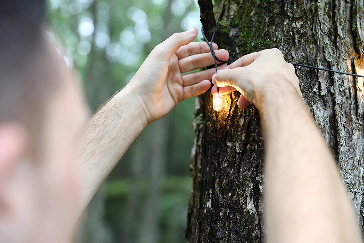MPOWERD Luci Solar String Lights & Mobile Charger
