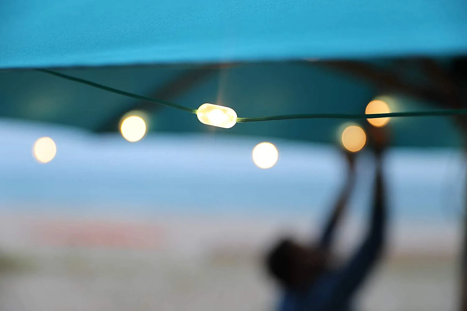MPOWERD Luci Solar String Lights & Mobile Charger