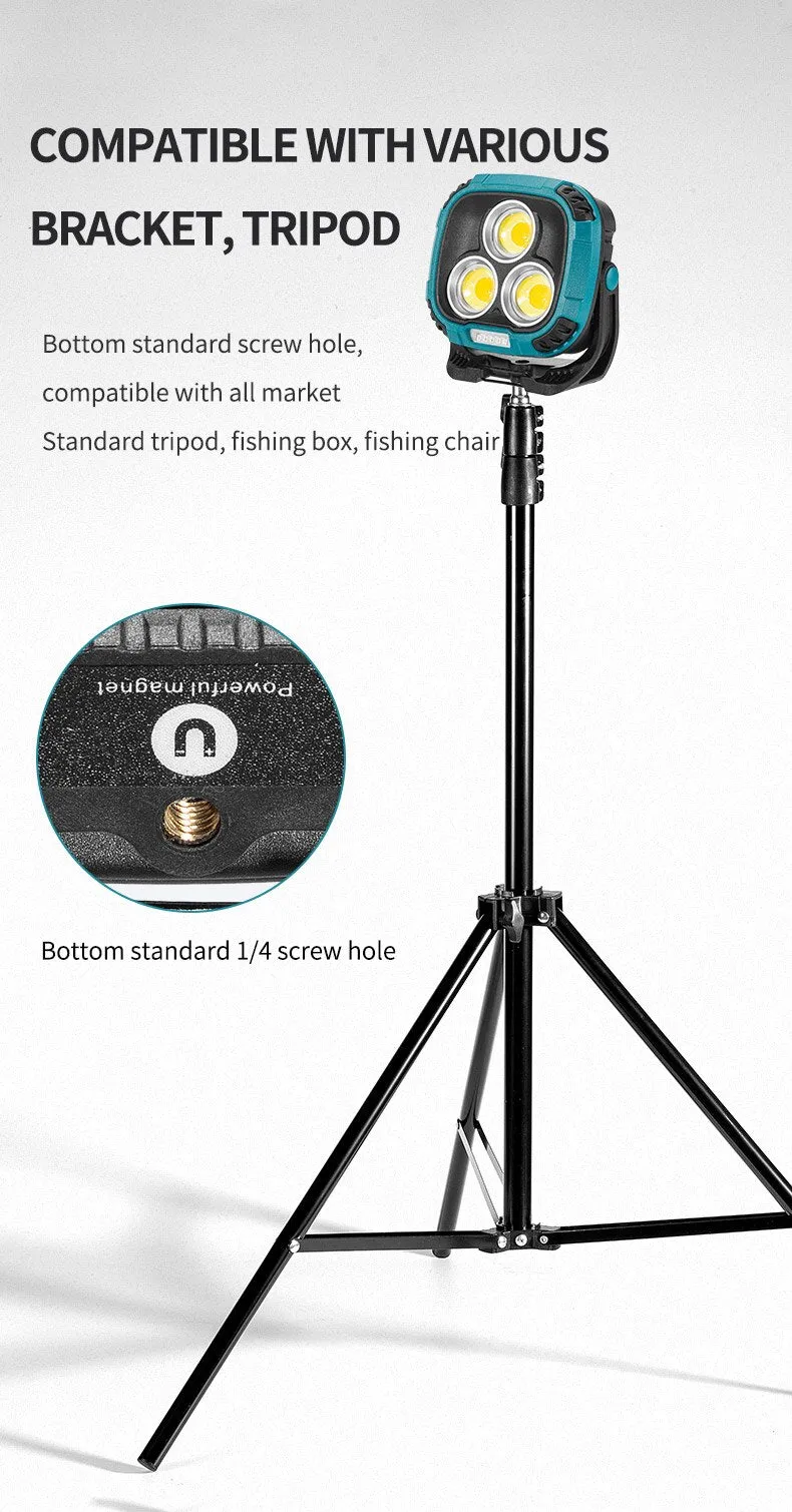 Multi-Functional Cob Portable Rechargeable Led Work Light W891