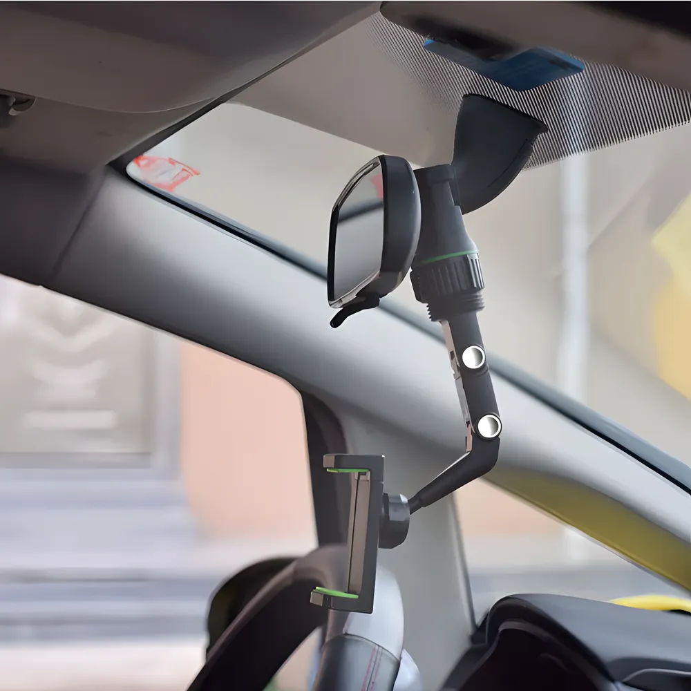Multifunctional 360 Degree Rotatable Car Phone Holder Hanging Mount Se-Tq16