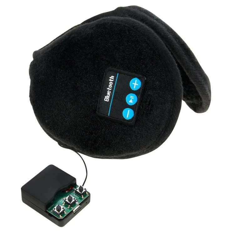 My-Call Bluetooth V3.0 Headset Warm Winter Earmuff for iPhone 6 & 6s / iPhone 5 & 5S / iPhone 4 & 4S and Other Bluetooth Devices(Black)