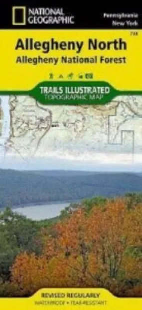 Nat Geo TI Allegheny Nat Map North #738