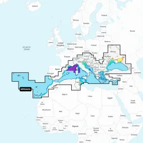 Navionics NPEU643L - Mediterranean & Black Sea - Navionics Platinum 