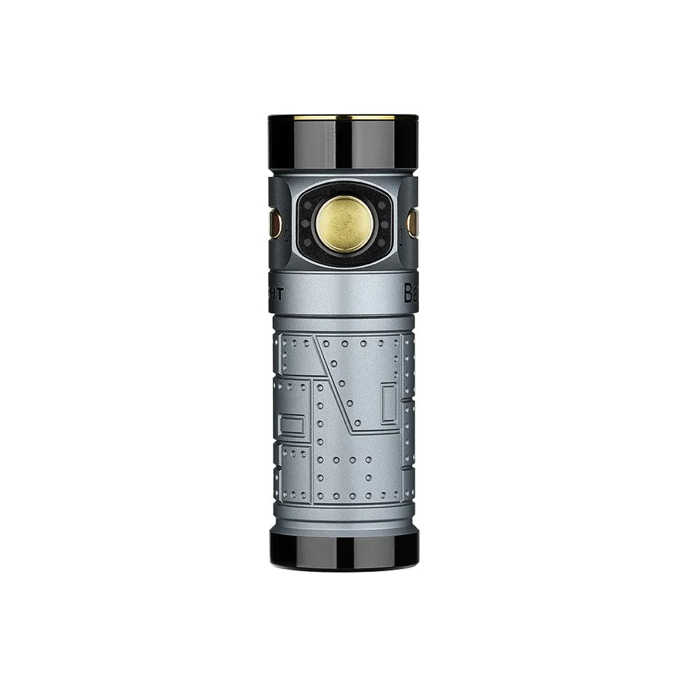 Olight Baton 4 Premium 1300 Lumen Rechargeable EDC Flashlight w/ Charging Case - Fighter Pilot