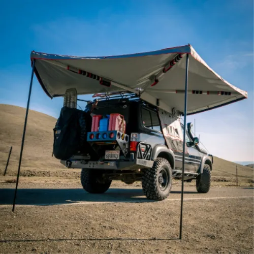 Overland Pros Wraptor 4k Free Standing 270 Degree Awning