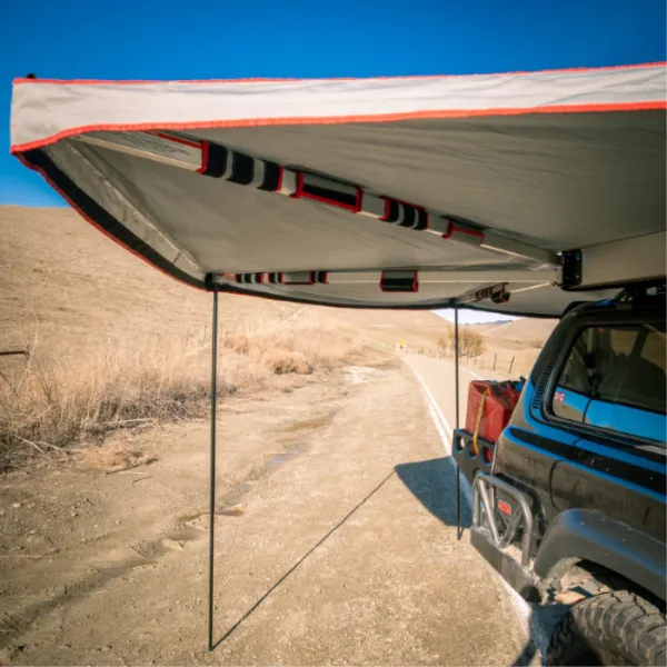 Overland Pros Wraptor 4k Free Standing 270 Degree Awning