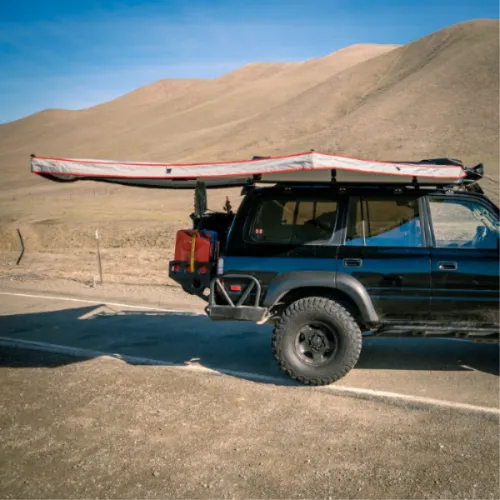 Overland Pros Wraptor 4k Free Standing 270 Degree Awning