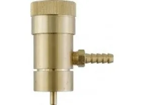 Oxygen Regulator - For Disposable Tanks w/barb