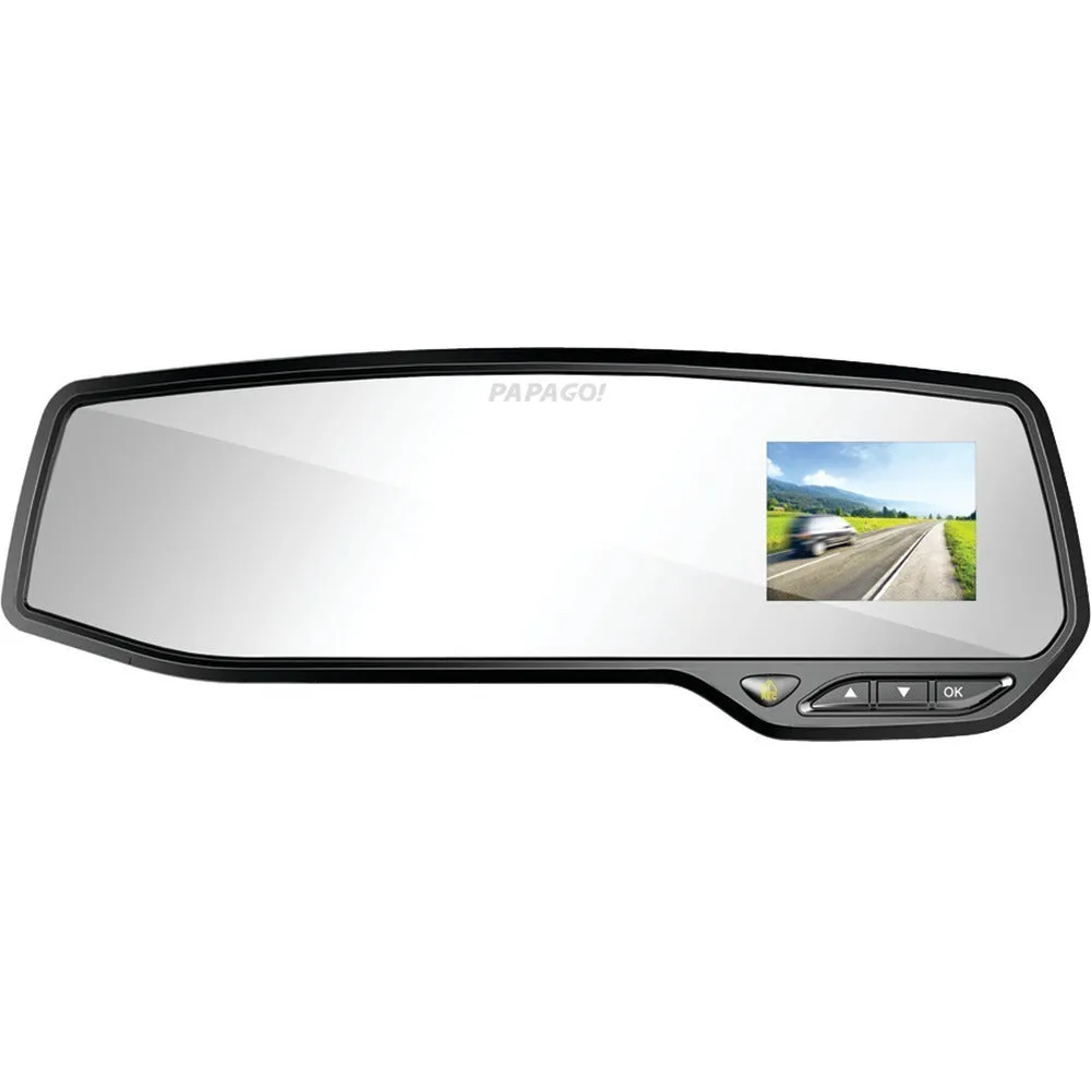 Papago GS2688G GoSafe 268 Full HD Dash Cam Mirror with 8GB microSD(TM) Card