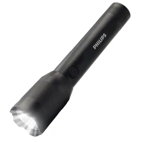 Philips SFL5805R Rechargeable LED Flashlight 1200 Lumens (Black)