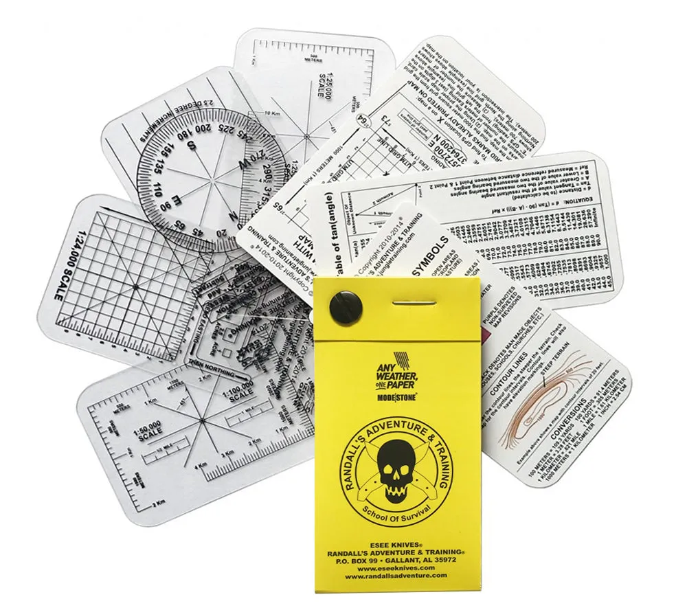 Pocket Navigation Cards - ESEE Knives