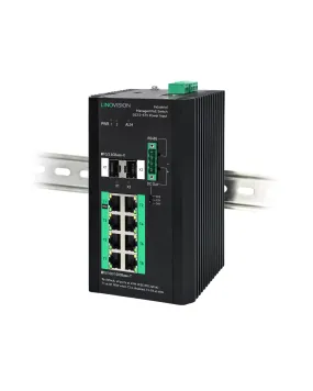 (POE-SW708GM-DC12V) Industrial 8 Ports Full Gigabit Managed POE Switch with DC12~57V Input