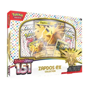 Pokemon TCG: Scarlet & Violet: 151 - Zapdos EX Collection