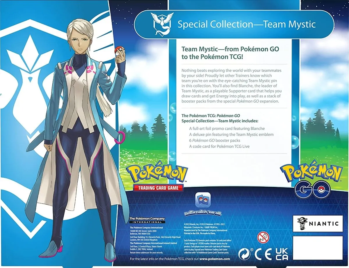 Pokémon TCG: Pokémon Go Special Collection - Team Mystic