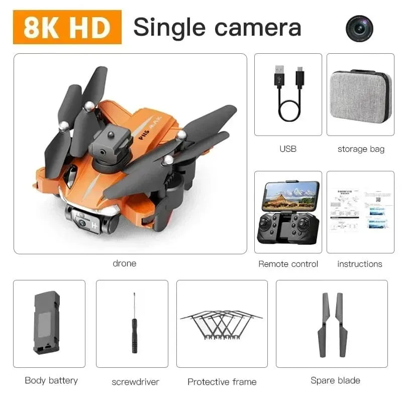 Pro Max Foldable Quadcopter Drone with Gps and Obstacle Avoidance
