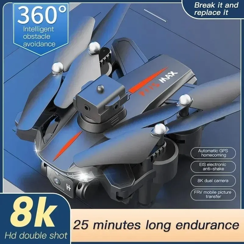 Pro Max Foldable Quadcopter Drone with Gps and Obstacle Avoidance