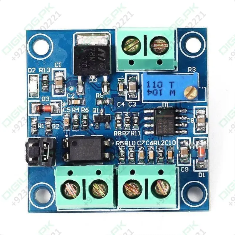 PWM to Voltage Converter Module 0%-100% to 0-10V for PLC MCU Digital to Analog Signal PWM Adjustabl Converter Power Module