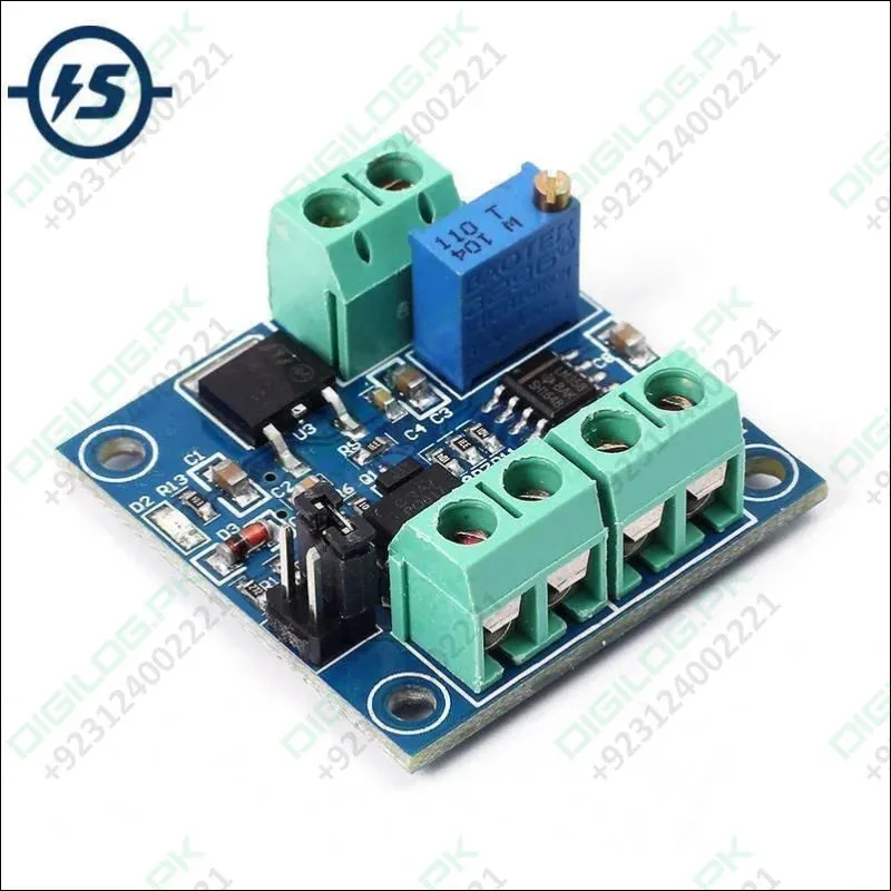 PWM to Voltage Converter Module 0%-100% to 0-10V for PLC MCU Digital to Analog Signal PWM Adjustabl Converter Power Module