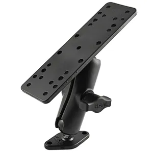 RAM Mount 1in Ball Mount with 6.25in X 2in Rectangle Base and Diamond Base