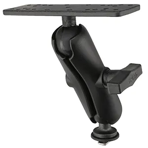 Ram Mount Marine Electronics Mount with Track Ball Base for  Units Under 10 Lbs