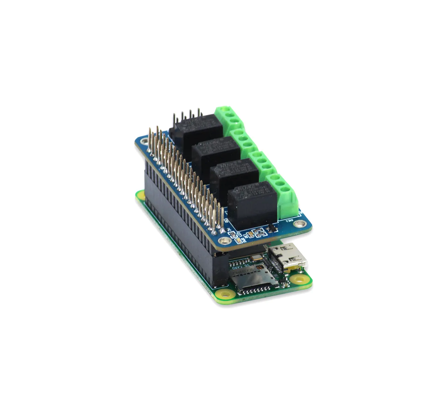 Relay 4 Zero - 4 Channel 3V Relay Board for Raspberry Pi